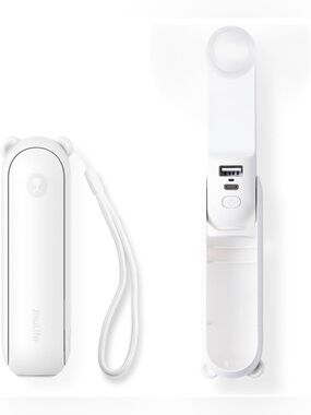 Portable USB Mini Fan in white